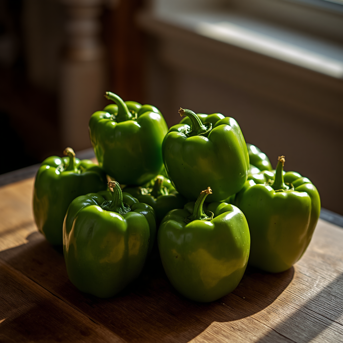 Fresh Green Capsicum